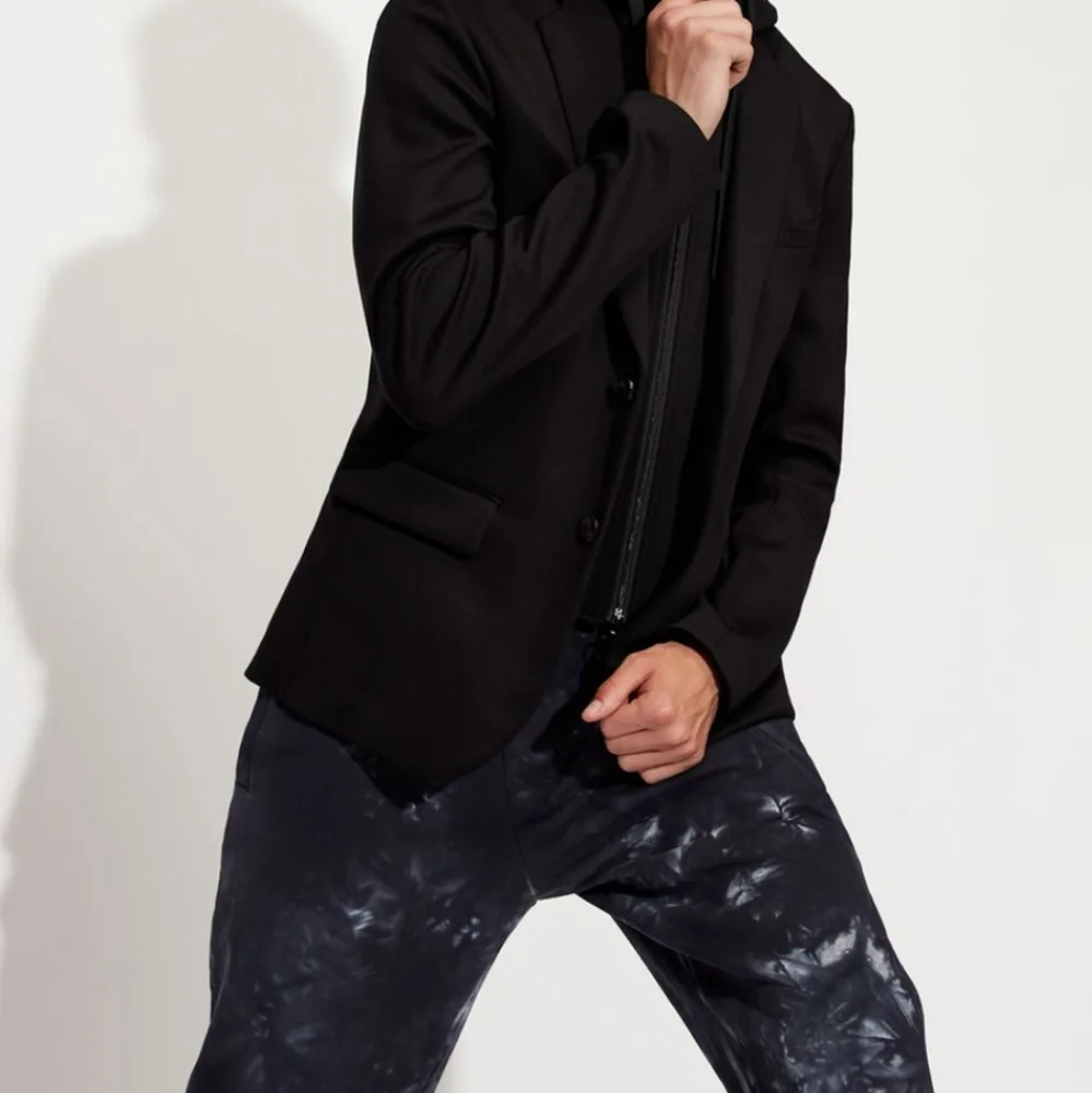 Armani Exchange Tie Dye Cotton Jersey Fleece Sweatpants